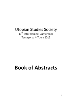 Pierson, Chris - Utopian Studies Society