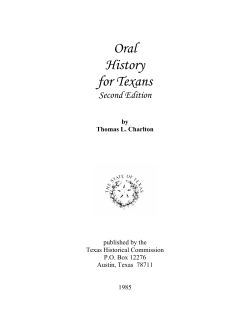 The Heart of Oral History: How to Interview
