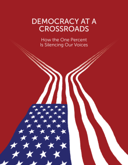 Democracy at a Crossroads: How the One