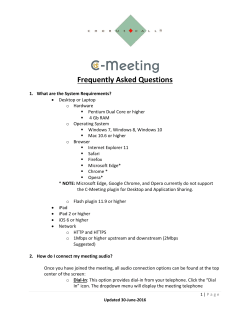 Frequently Asked Questions - C