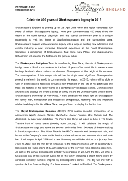 Loophole Ltd - Shakespeare`s England