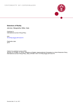 univERsity oF copEnhAGEn