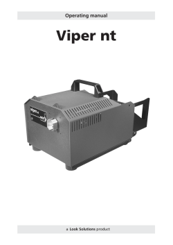 Manual Viper nt - LOOK Solutions