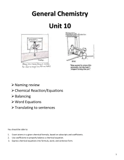 Unit 10 Notes - Solon City Schools