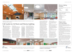 Full marks for AJ Hurst and Dextra Lighting