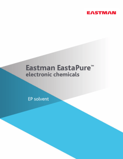 F-364 EASTMAN EASTAPURE Electronic Chemicals