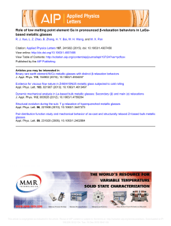 Role of low melting point element Ga in pronounced &beta;