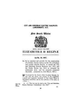 City and Suburban Electric Railways