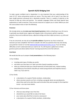 Spanish - Newstead Wood School