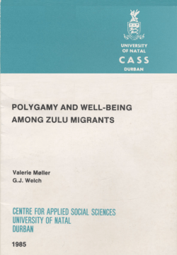 (1965) as well as the negative association between polygamy and