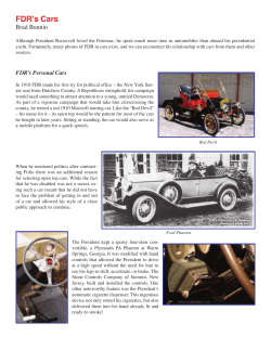 FDR`s Cars - USS Potomac