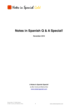 the Q and A PDF Notes