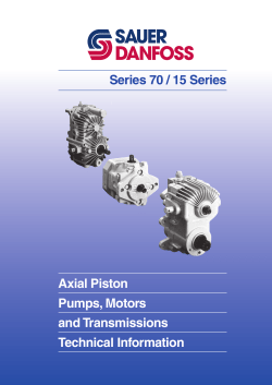 Series 15/70 Transmissions Technical Information Manual