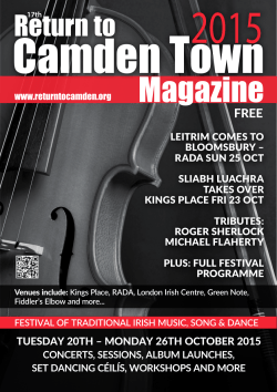 Camden Town - Return To Camden