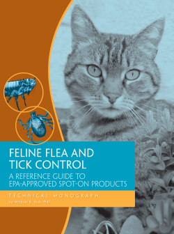 Feline Flea and Tick ControL