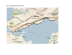 Ste-Anne-de-Bellevue 08:30 36,9 Km