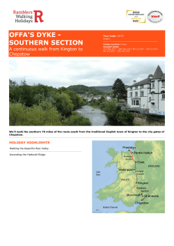 offa`s dyke - southern section - leadersrwh.co.uk