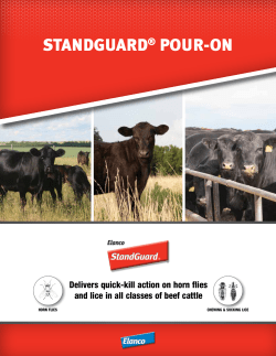 standguard&reg; pour-on