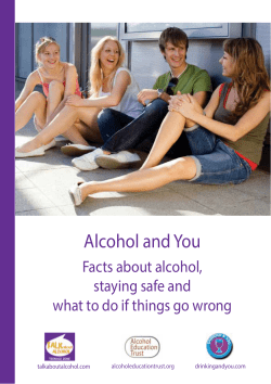 Alcohol and You - Alcohol Education Trust