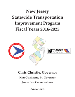 FY 2016-2025 Statewide Transportation Improvement Program