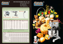 MA Series Mixers - Autobake Productions