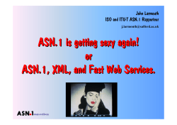 ASN.1 is getting sexy again!