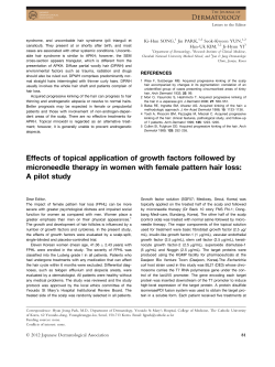Effects of topical application of growth factors followed by