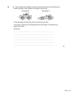 Some students have designed and built an electric-powered go