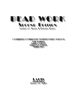 BEAD WORK
