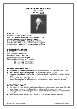 george washington - Montvale Public Schools