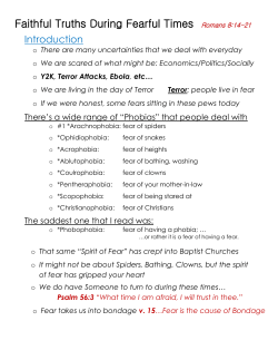 Faithful Truths During Fearful Times