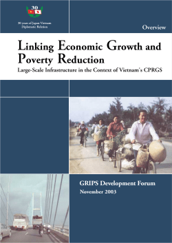 Linking Economic Growth and Poverty Reduction