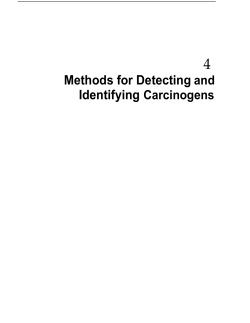 Methods for Detecting and Identifying Carcinogens