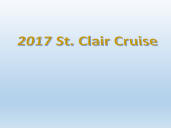 August 25-27 St. Clair Heroes and Villains