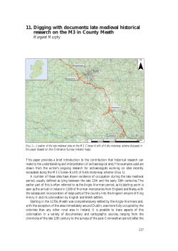 late medieval historical research on the M3 in County Meath