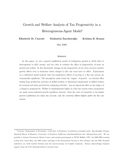 Growth and Welfare Analysis of Tax Progressivity in a