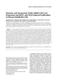 Diarsenic and tetraarsenic oxide inhibit cell cycle progression and