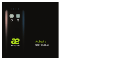the ArcEquine 2 User Manual