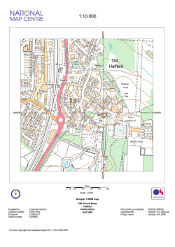 1:5000 Sample - National Map Centre