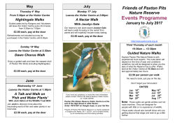 Friends of Paxton Pits Nature Reserve