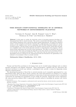 - ESAIM: Mathematical Modelling and Numerical