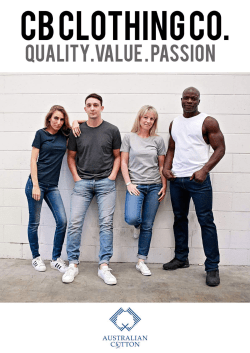 2017 CB Clothing Co. Catalogue