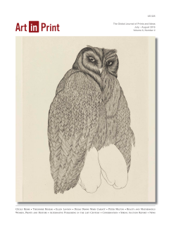 Art in Print, Vol. 6