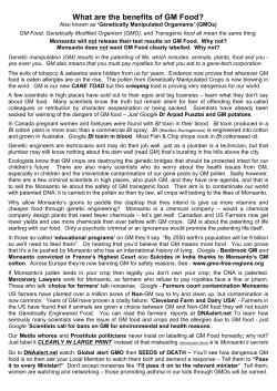 1. What are the benefits of GM