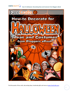 How-To Halloween: Decorating Ideas and Costumes from Bloggers