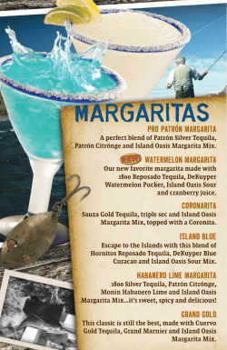 pro patr&oacute;n margarita watermelon margarita