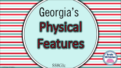 Georgia Physical Features