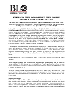 boston lyric opera announces new opera works by internationally