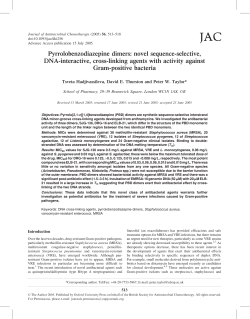 Pyrrolobenzodiazepine dimers: novel sequence