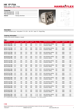 HK 1P FIIA - hansa-flex